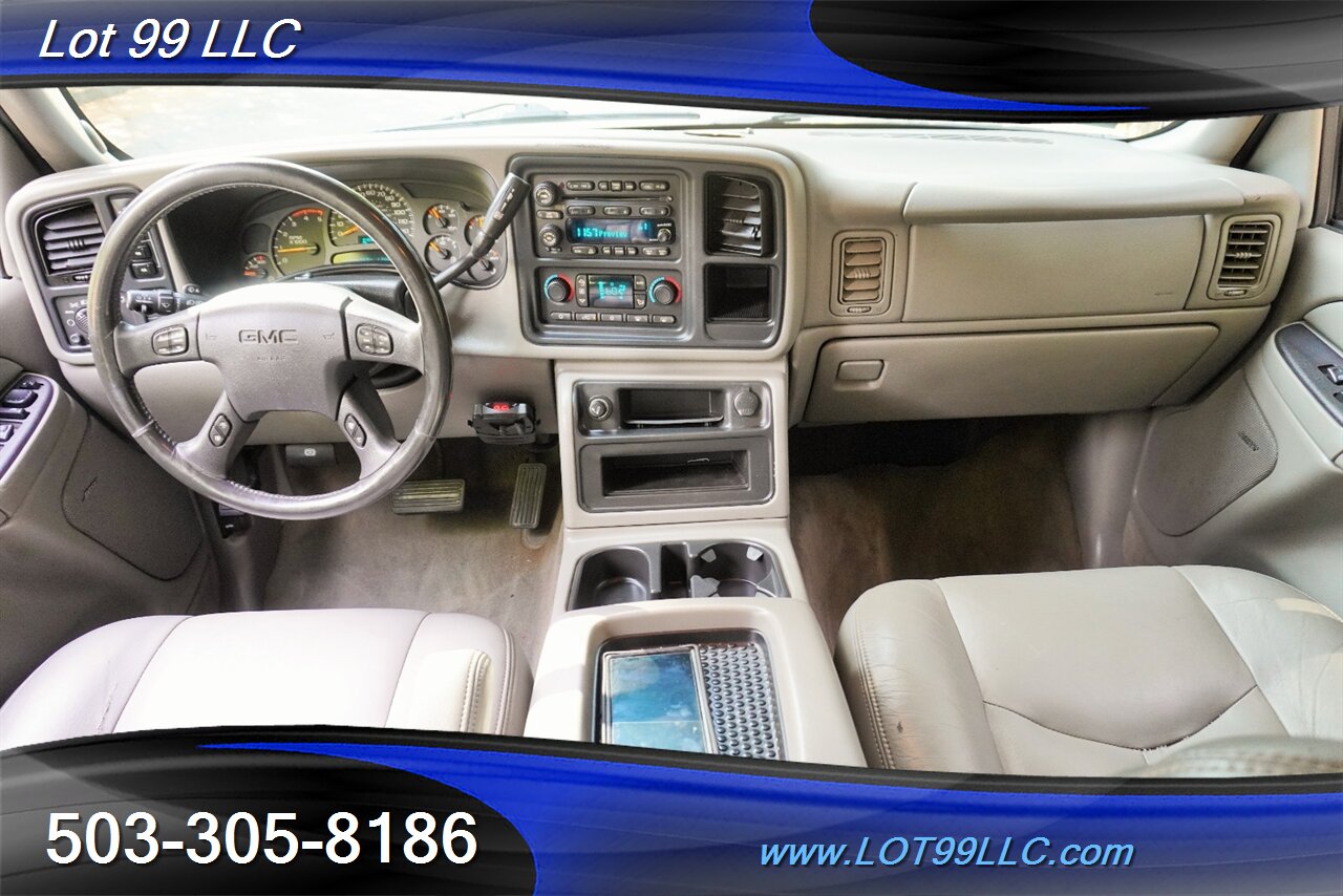 2004 GMC Sierra 2500 SLT 4dr Crew Cab 4X4 6.6L Duramax Diesel Heated Leather Seats Short Bed NO RUST - Photo 2 - Milwaukie, OR 97267