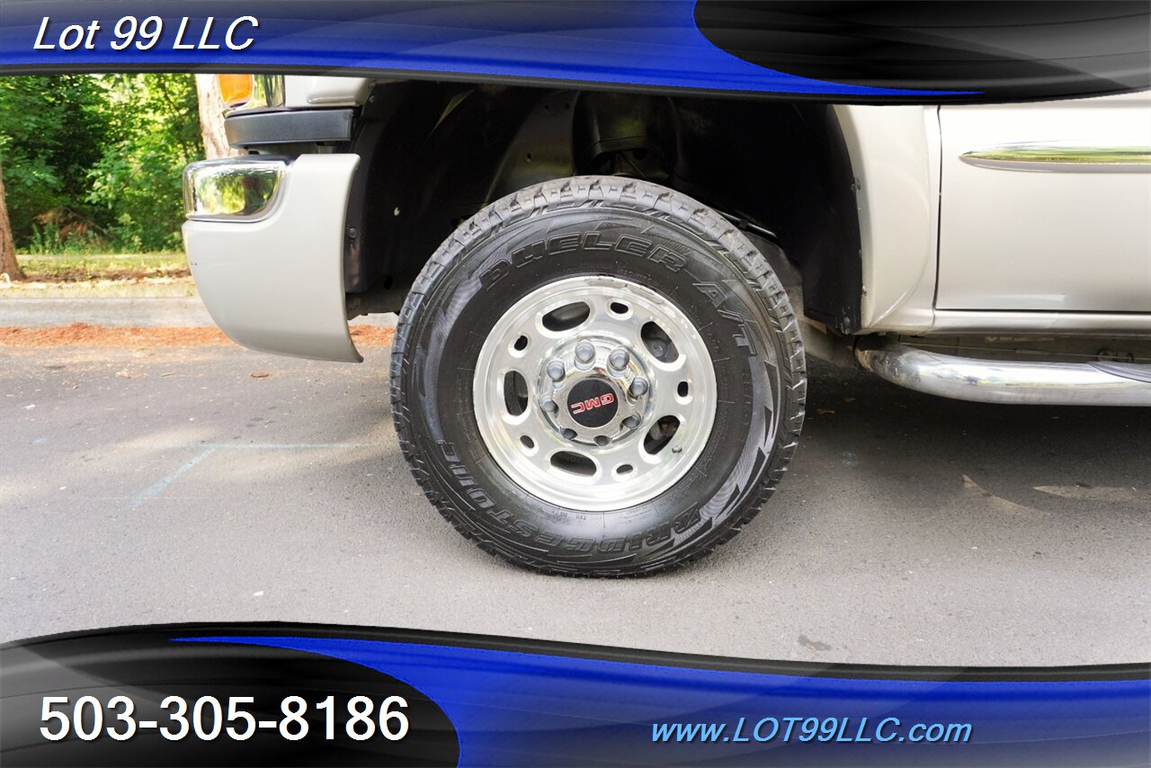 2004 GMC Sierra 2500 SLT 4dr Crew Cab 4X4 6.6L Duramax Diesel Heated Leather Seats Short Bed NO RUST - Photo 36 - Milwaukie, OR 97267