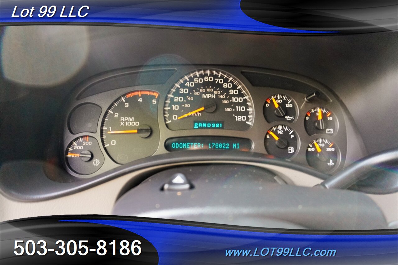 2004 GMC Sierra 2500 SLT 4dr Crew Cab 4X4 6.6L Duramax Diesel Heated Leather Seats Short Bed NO RUST - Photo 20 - Milwaukie, OR 97267