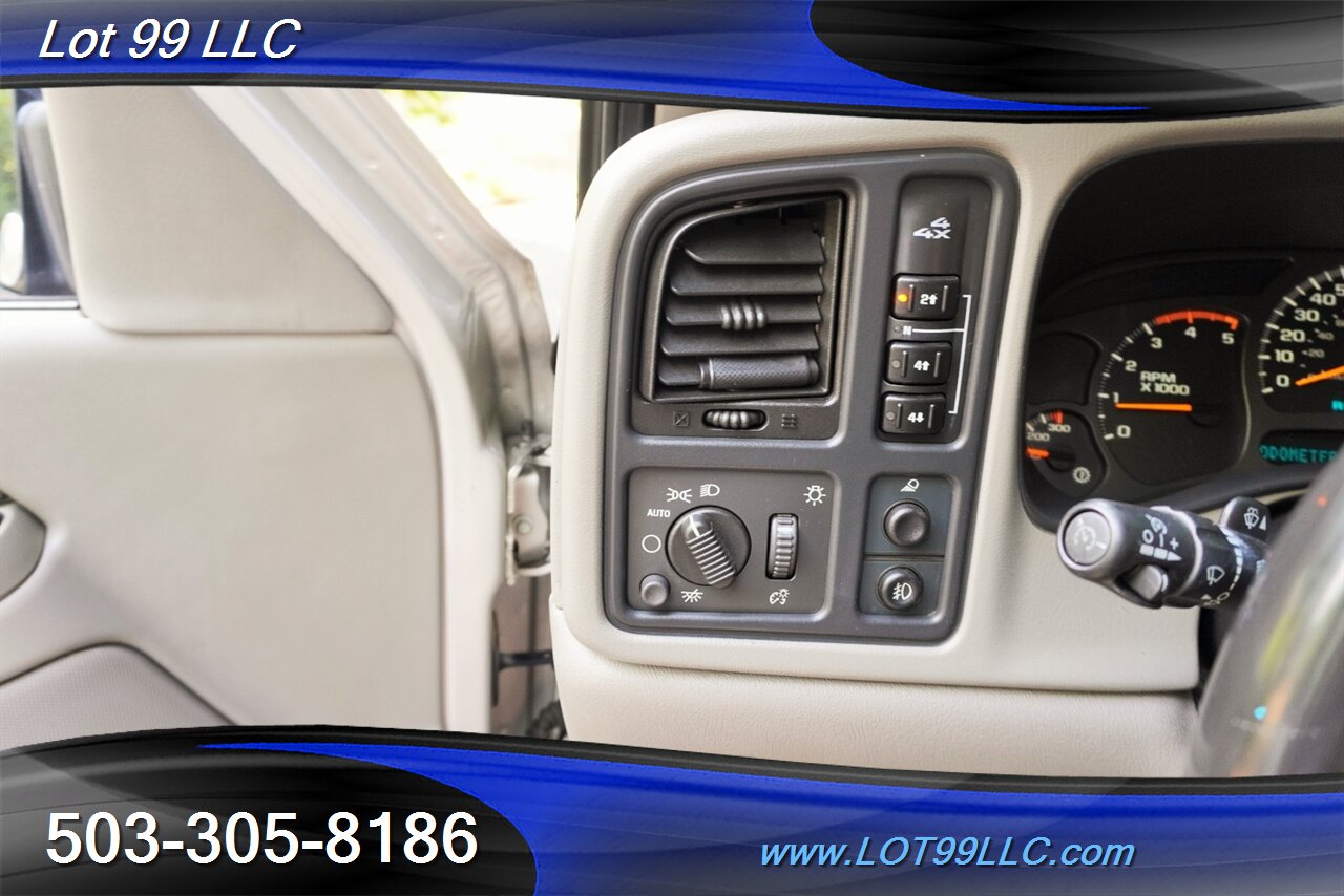 2004 GMC Sierra 2500 SLT 4dr Crew Cab 4X4 6.6L Duramax Diesel Heated Leather Seats Short Bed NO RUST - Photo 23 - Milwaukie, OR 97267