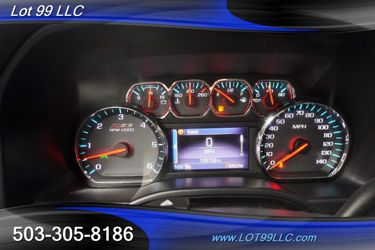 2014 Chevrolet Silverado 1500 LT Z714X4 V8 5.3L Auto LIFTED BLACK 20 Wheels NEW  Tires 2 OWNERS Local Trade - Photo 33 - Milwaukie, OR 97267