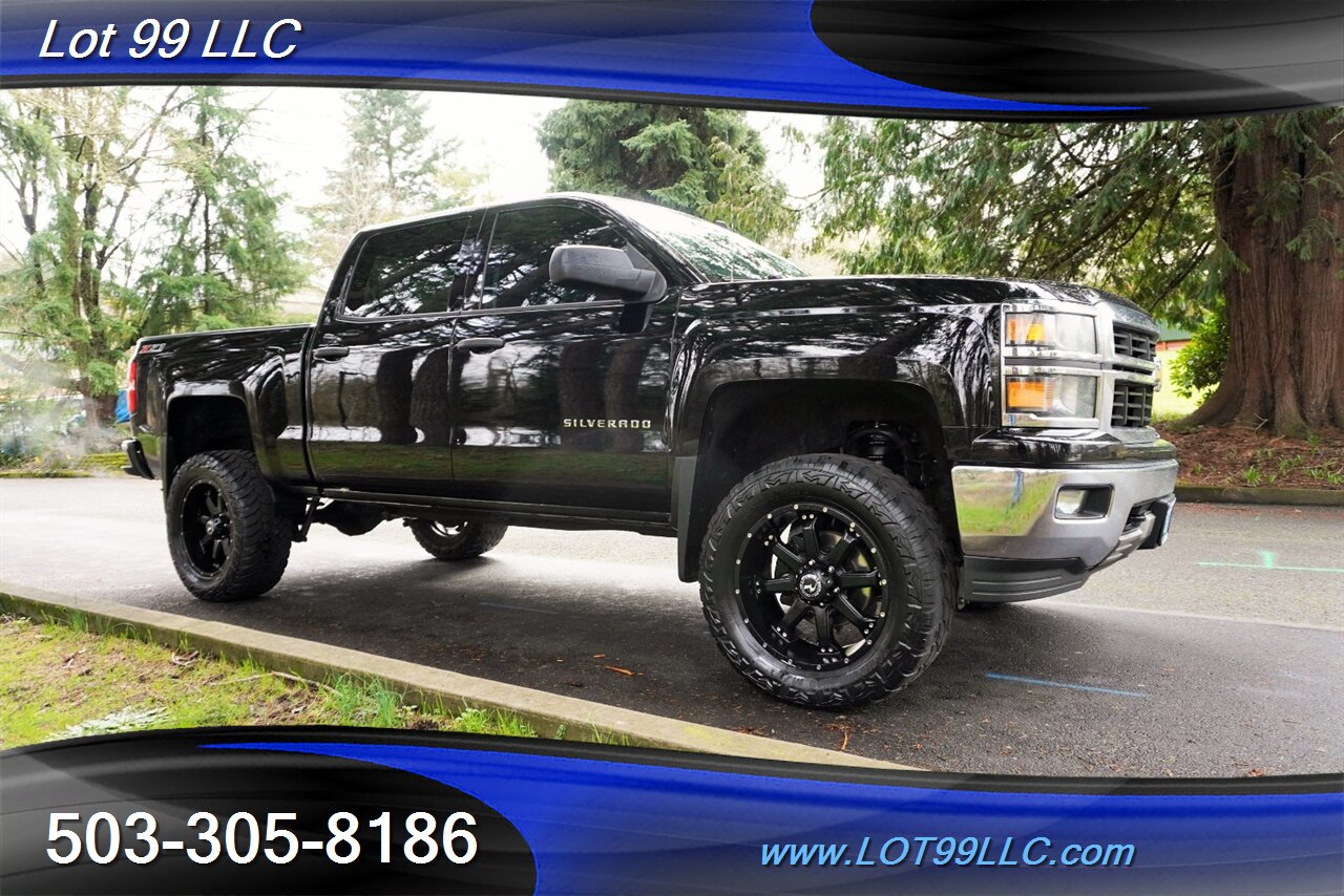 2014 Chevrolet Silverado 1500 LT Z714X4 V8 5.3L Auto LIFTED BLACK 20 Wheels NEW  Tires 2 OWNERS Local Trade - Photo 7 - Milwaukie, OR 97267