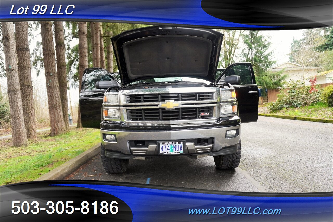 2014 Chevrolet Silverado 1500 LT Z714X4 V8 5.3L Auto LIFTED BLACK 20 Wheels NEW  Tires 2 OWNERS Local Trade - Photo 26 - Milwaukie, OR 97267