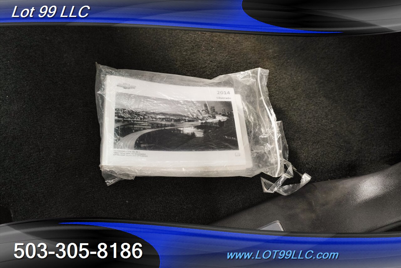 2014 Chevrolet Silverado 1500 LT Z714X4 V8 5.3L Auto LIFTED BLACK 20 Wheels NEW  Tires 2 OWNERS Local Trade - Photo 32 - Milwaukie, OR 97267