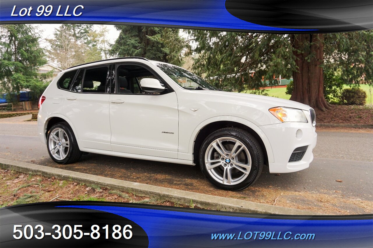 2013 BMW X3 xDrive28i AWD M Pkg Leather Pano ALPINE WHITE   - Photo 7 - Milwaukie, OR 97267