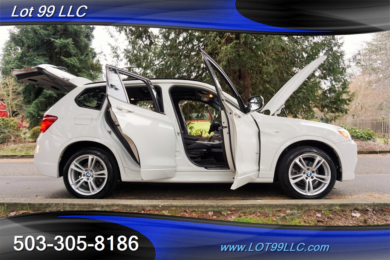 2013 BMW X3 xDrive28i AWD M Pkg Leather Pano ALPINE WHITE   - Photo 28 - Milwaukie, OR 97267