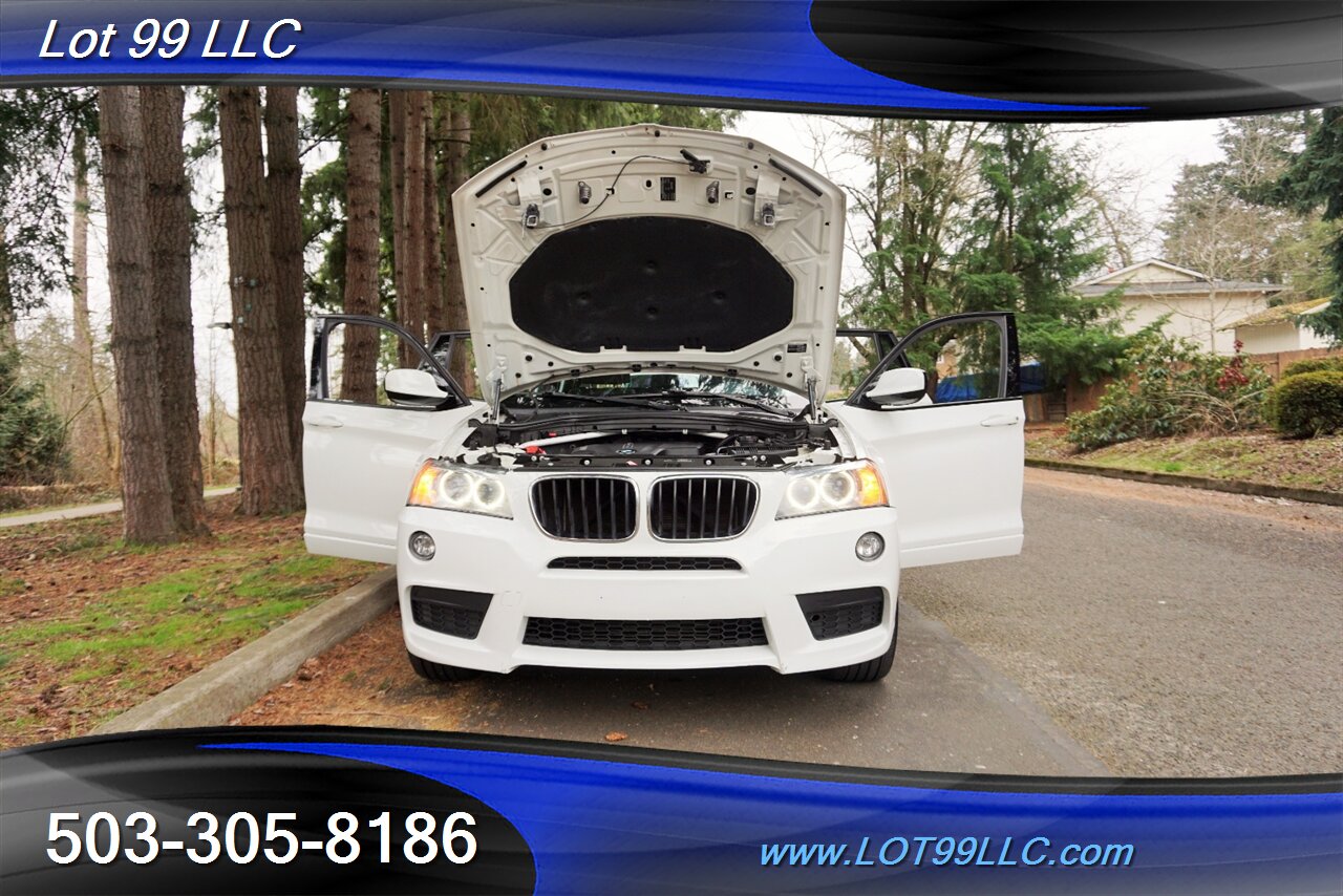 2013 BMW X3 xDrive28i AWD M Pkg Leather Pano ALPINE WHITE   - Photo 27 - Milwaukie, OR 97267