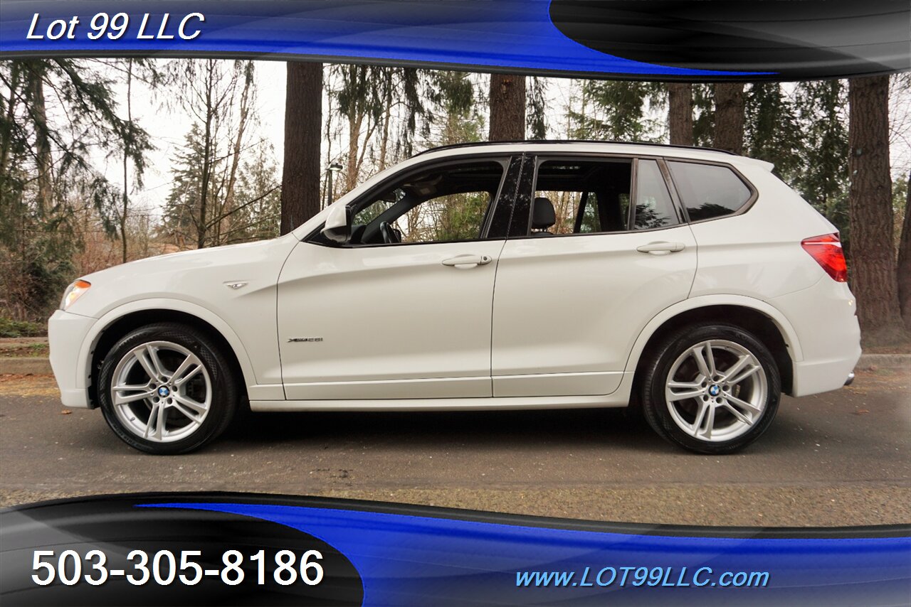 2013 BMW X3 xDrive28i AWD M Pkg Leather Pano ALPINE WHITE   - Photo 1 - Milwaukie, OR 97267