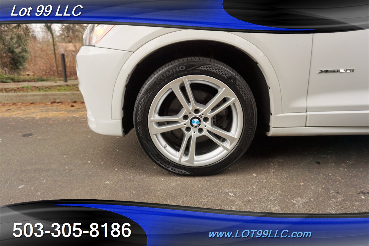 2013 BMW X3 xDrive28i AWD M Pkg Leather Pano ALPINE WHITE   - Photo 24 - Milwaukie, OR 97267