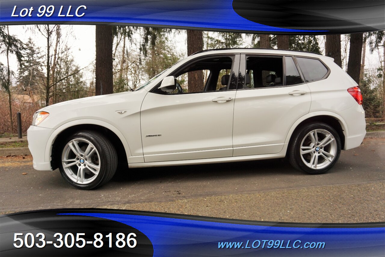 2013 BMW X3 xDrive28i AWD M Pkg Leather Pano ALPINE WHITE   - Photo 5 - Milwaukie, OR 97267