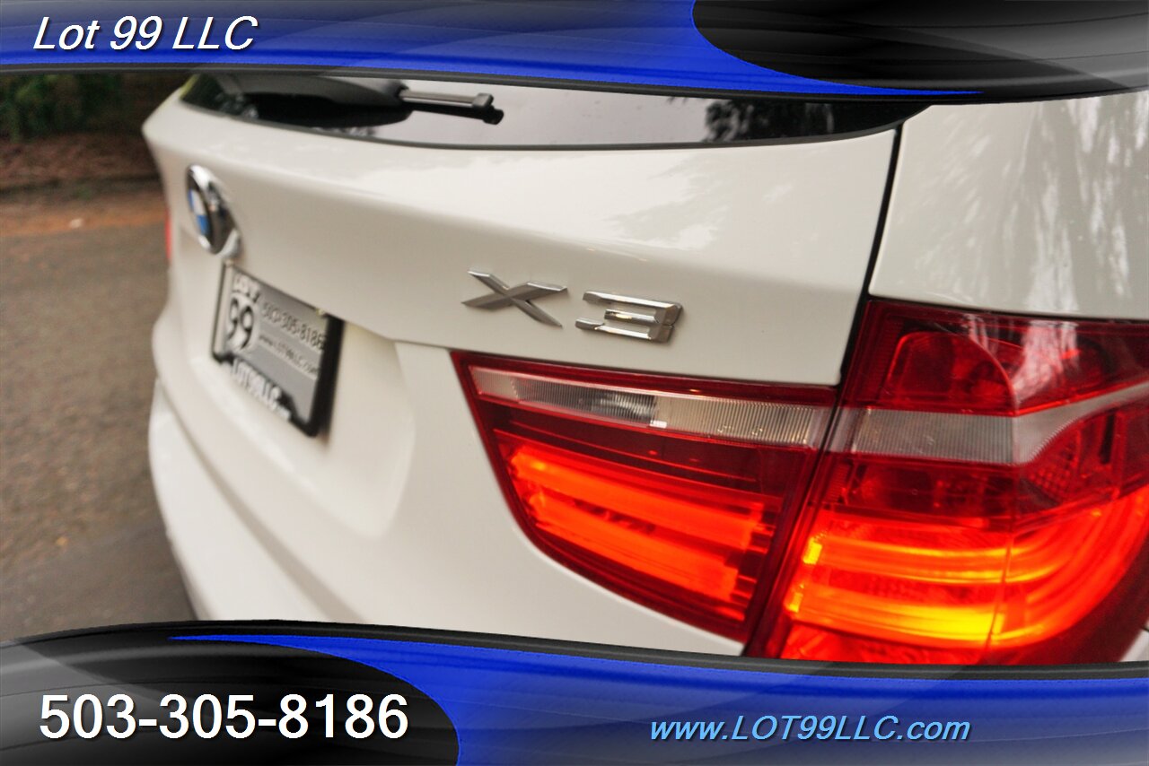 2013 BMW X3 xDrive28i AWD M Pkg Leather Pano ALPINE WHITE   - Photo 32 - Milwaukie, OR 97267