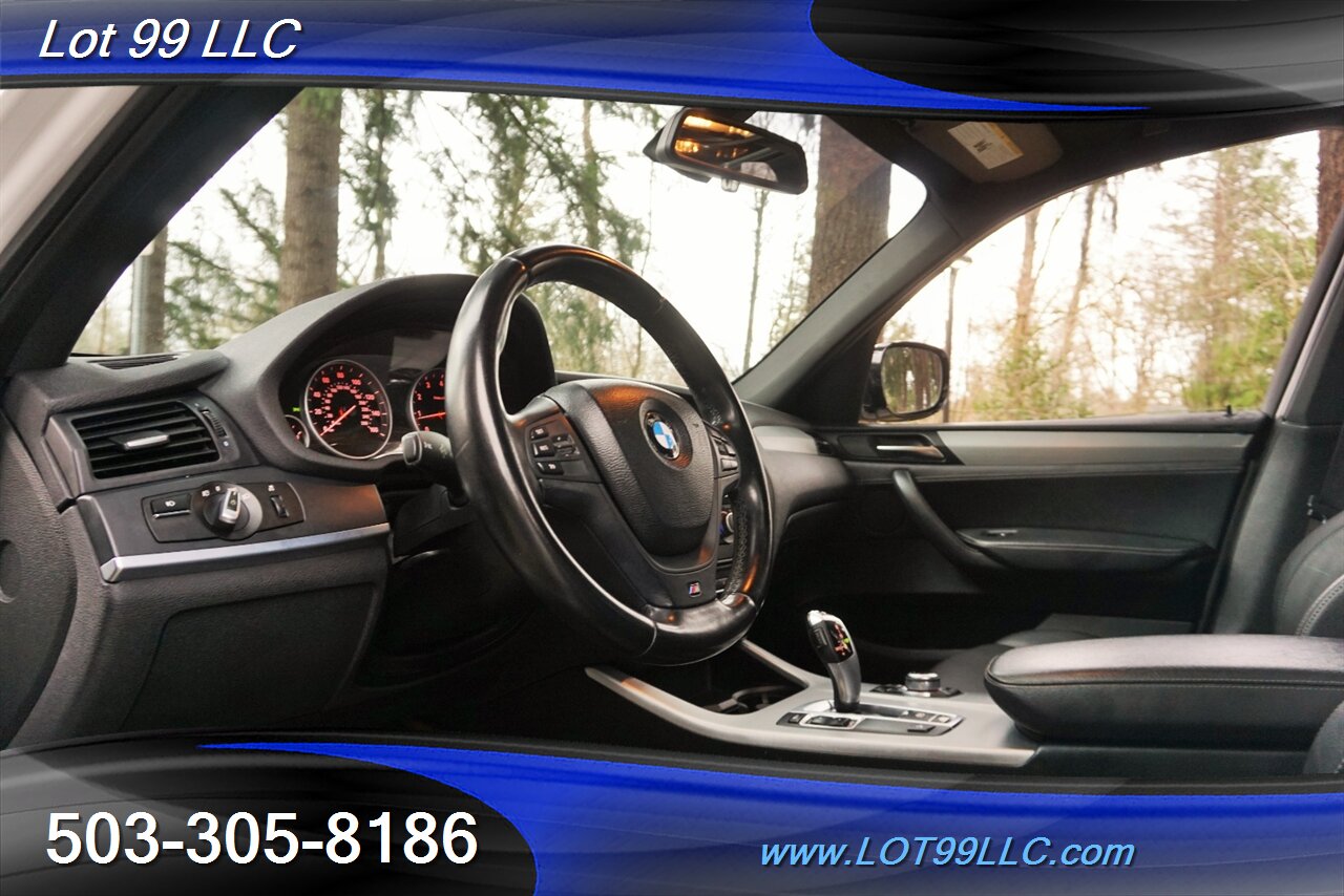 2013 BMW X3 xDrive28i AWD M Pkg Leather Pano ALPINE WHITE   - Photo 12 - Milwaukie, OR 97267