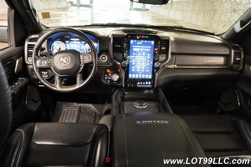 2019 RAM 1500 Limited 4X4 V8 HEMI Heated Leather Pano GPS 20S  