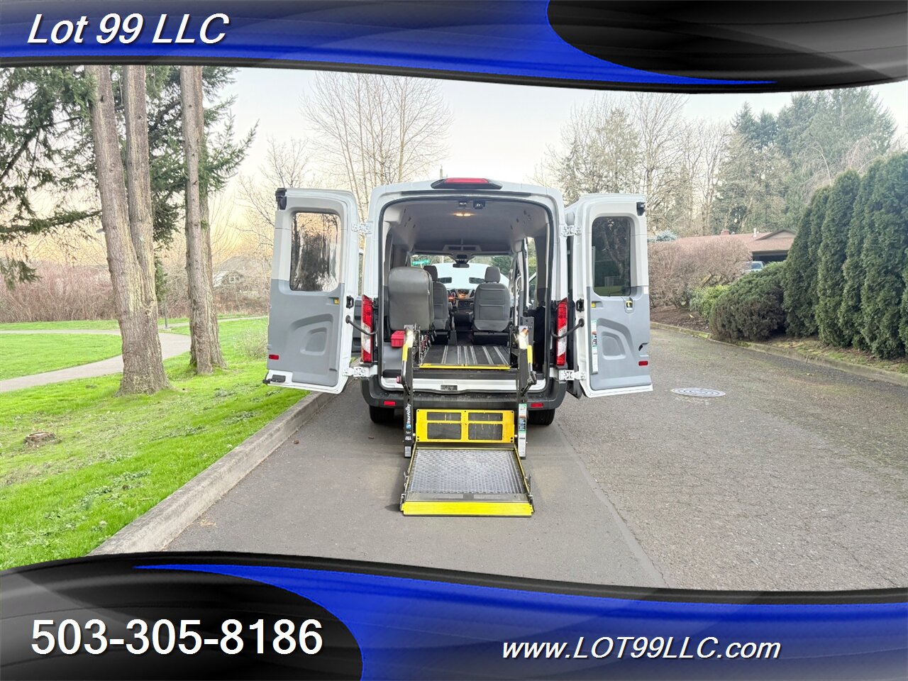 2018 Ford Transit MID Roof ** 54k ** WHEELCHAIR VAN** 5 Passenger  34 " BraunAbility Rear Lift 1-Owner Service History - Photo 20 - Milwaukie, OR 97267