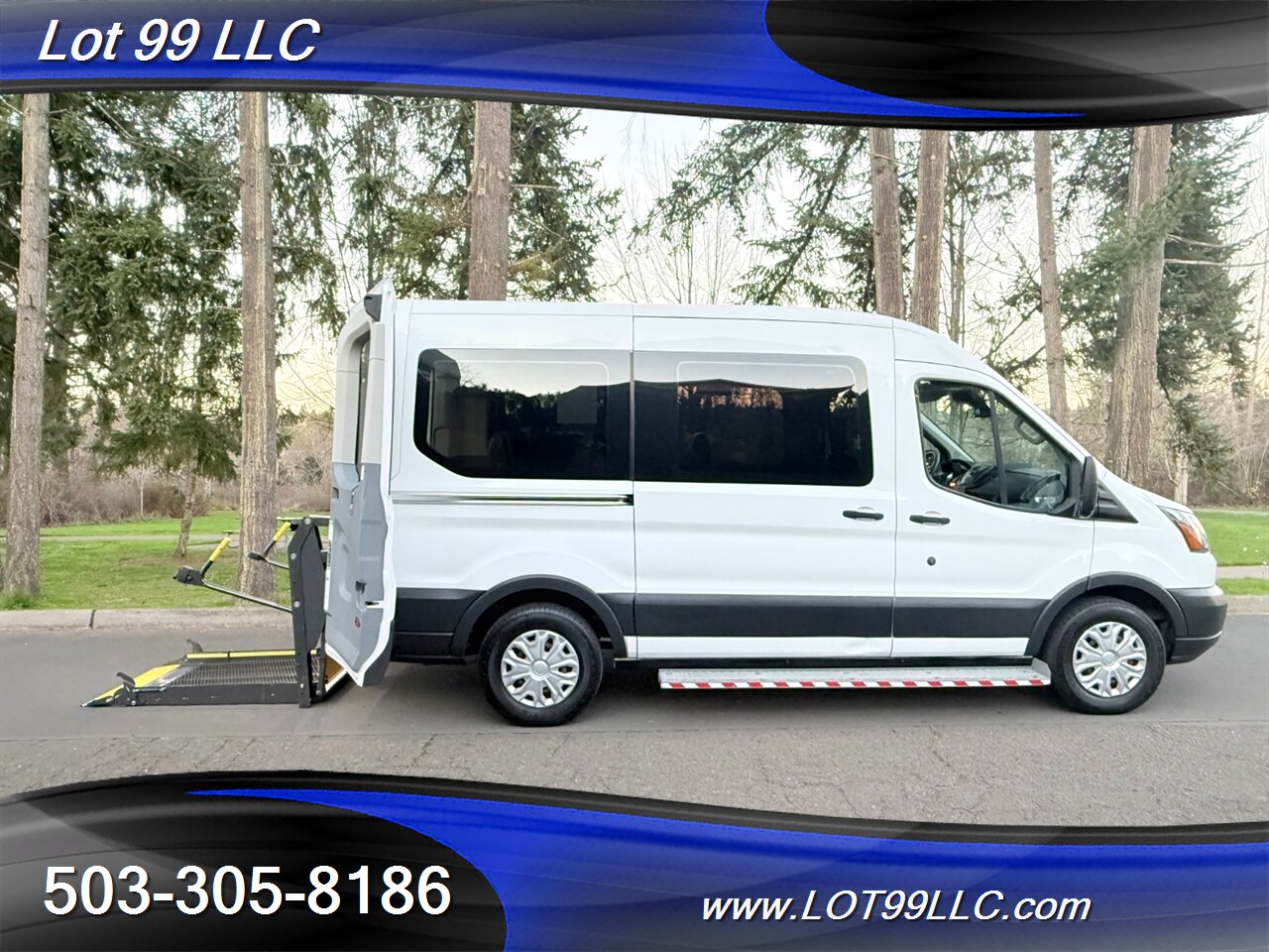 2018 Ford Transit MID Roof ** 54k ** WHEELCHAIR VAN** 5 Passenger  34 " BraunAbility Rear Lift 1-Owner Service History - Photo 45 - Milwaukie, OR 97267
