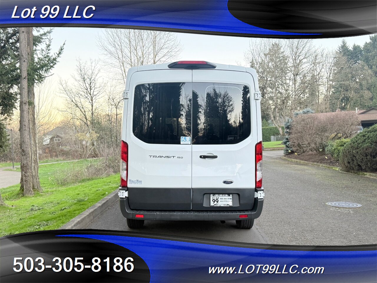 2018 Ford Transit MID Roof ** 54k ** WHEELCHAIR VAN** 5 Passenger  34 " BraunAbility Rear Lift 1-Owner Service History - Photo 12 - Milwaukie, OR 97267
