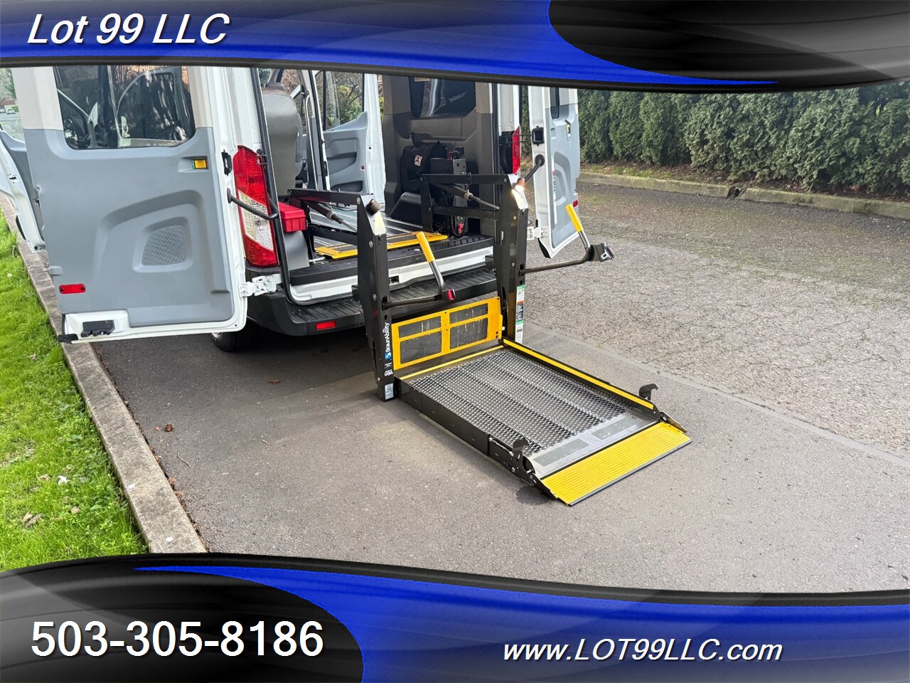 2018 Ford Transit MID Roof ** 54k ** WHEELCHAIR VAN** 5 Passenger  34 " BraunAbility Rear Lift 1-Owner Service History - Photo 40 - Milwaukie, OR 97267