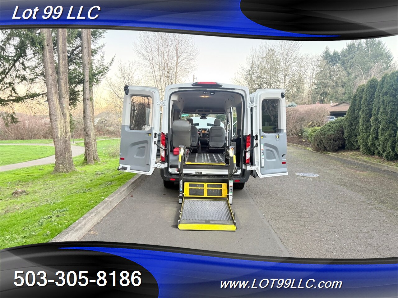 2018 Ford Transit MID Roof ** 54k ** WHEELCHAIR VAN** 5 Passenger  34 " BraunAbility Rear Lift 1-Owner Service History - Photo 34 - Milwaukie, OR 97267