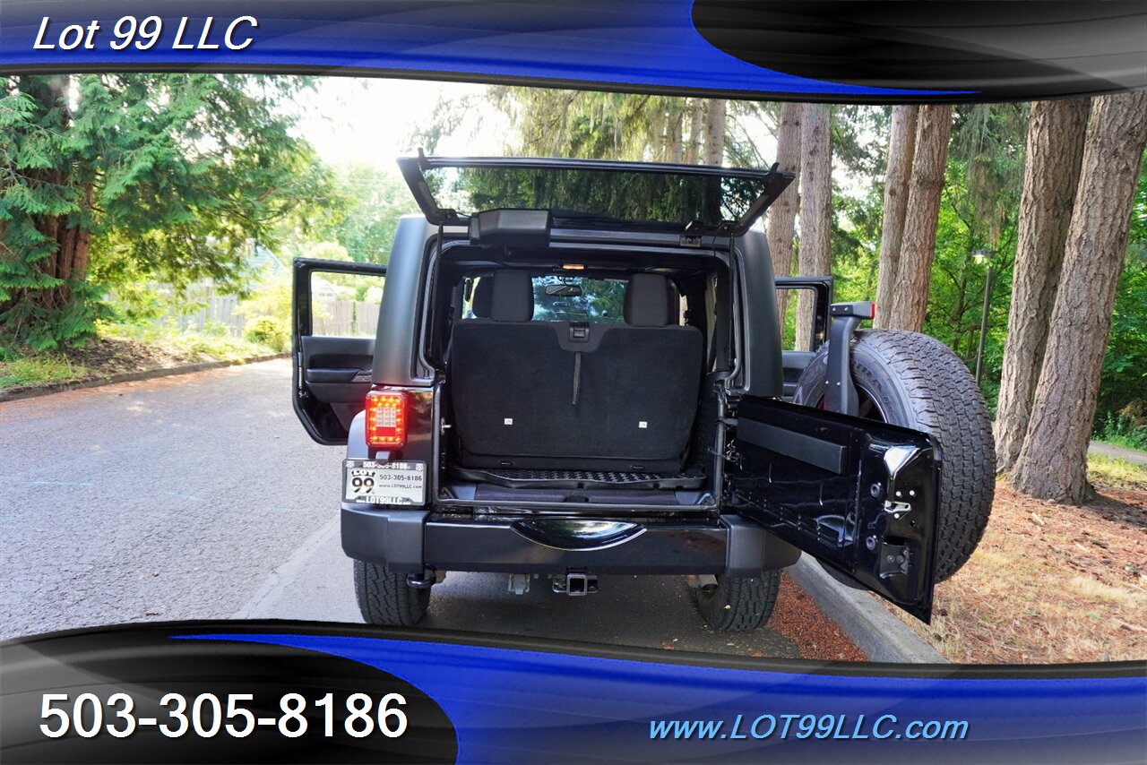 2017 Jeep Wrangler Willys Wheeler 4X4 V6 3.6L Auto HARD TOP Bumper Premium Wheels Newer Tires - Photo 28 - Milwaukie, OR 97267