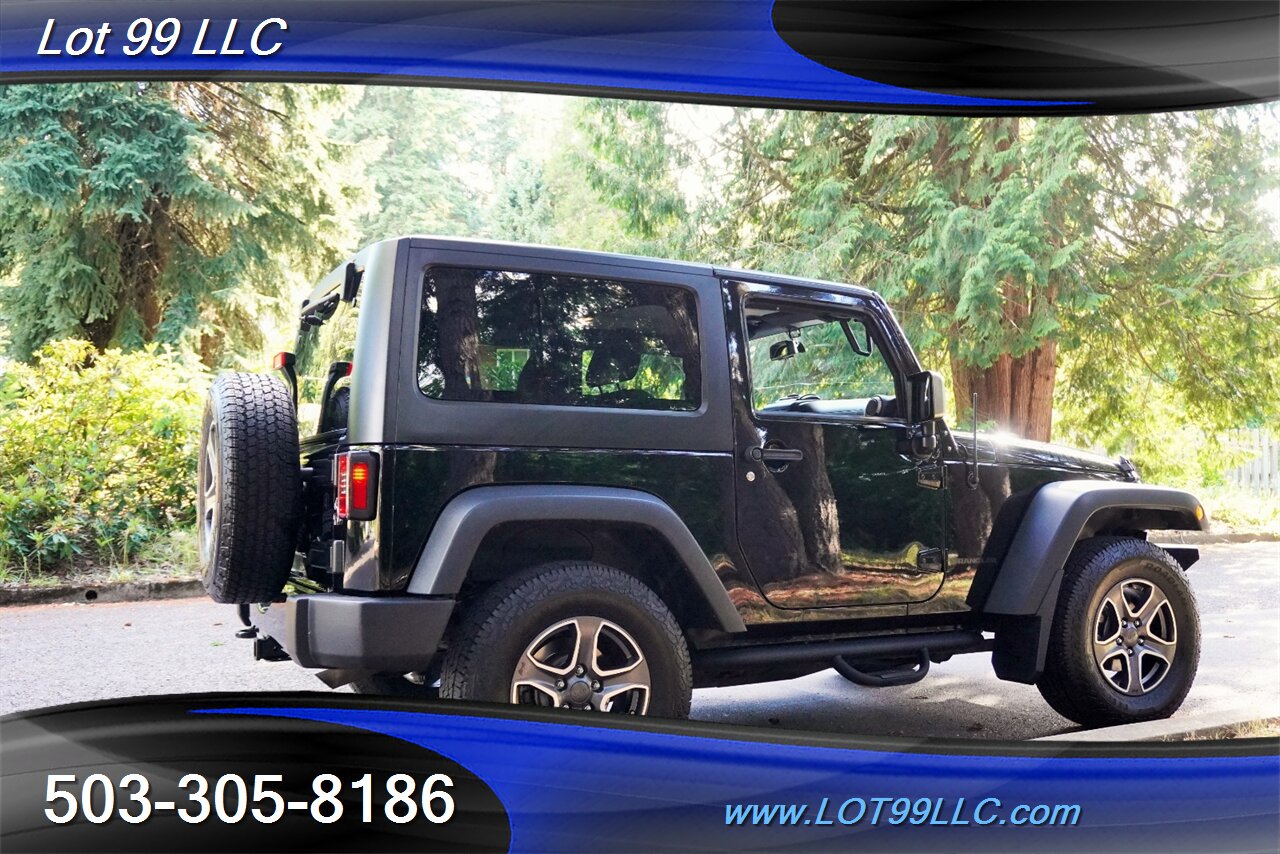 2017 Jeep Wrangler Willys Wheeler 4X4 V6 3.6L Auto HARD TOP Bumper Premium Wheels Newer Tires - Photo 10 - Milwaukie, OR 97267
