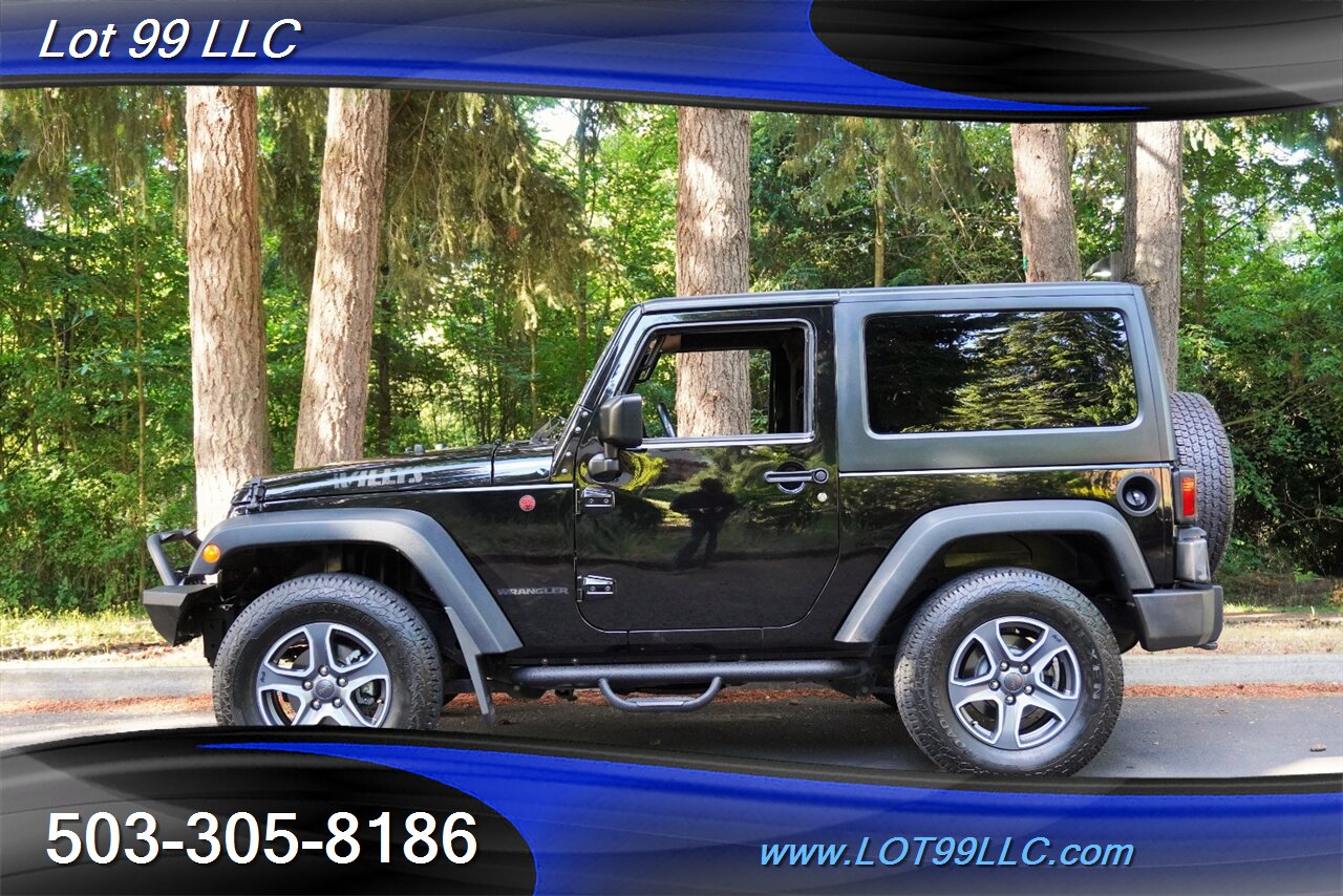 2017 Jeep Wrangler Willys Wheeler 4X4 V6 3.6L Auto HARD TOP Bumper Premium Wheels Newer Tires - Photo 1 - Milwaukie, OR 97267
