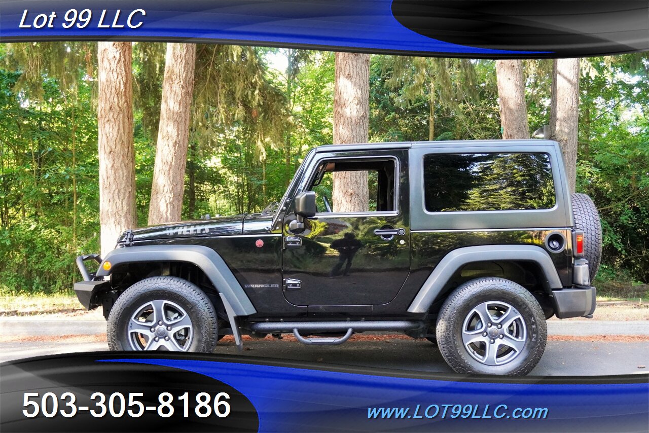 2017 Jeep Wrangler Willys Wheeler 4X4 V6 3.6L Auto HARD TOP Bumper Premium Wheels Newer Tires - Photo 2 - Milwaukie, OR 97267