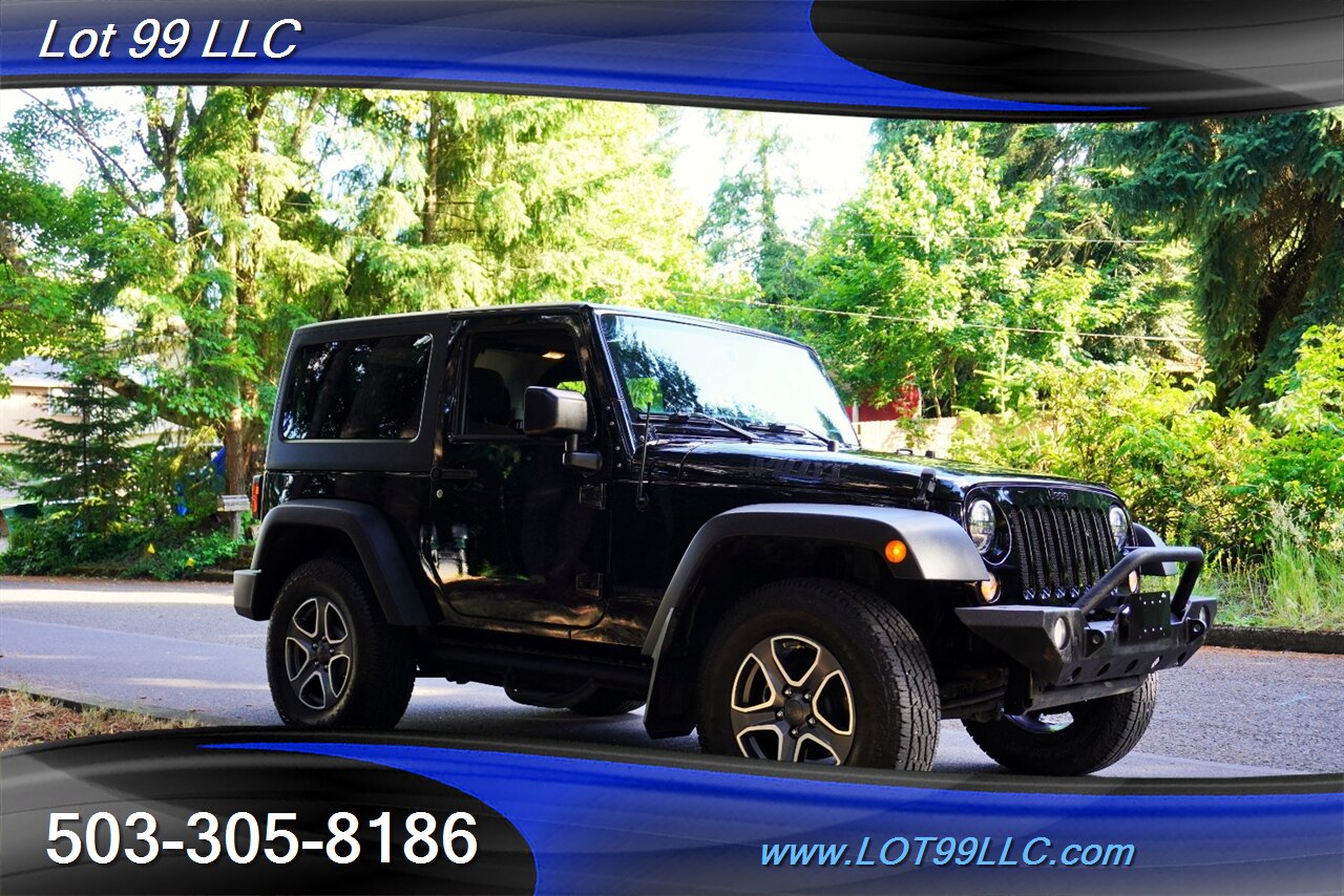 2017 Jeep Wrangler Willys Wheeler 4X4 V6 3.6L Auto HARD TOP Bumper Premium Wheels Newer Tires - Photo 8 - Milwaukie, OR 97267
