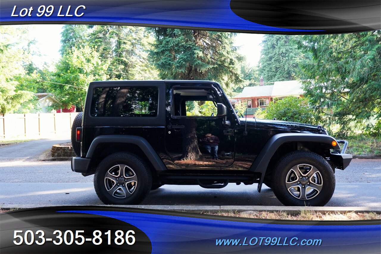2017 Jeep Wrangler Willys Wheeler 4X4 V6 3.6L Auto HARD TOP Bumper Premium Wheels Newer Tires - Photo 9 - Milwaukie, OR 97267