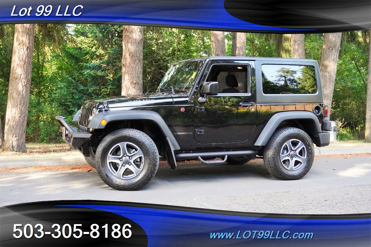2017 Jeep Wrangler Willys Wheeler 4X4 V6 3.6L Auto HARD TOP Bumper Premium Wheels Newer Tires - Photo 5 - Milwaukie, OR 97267