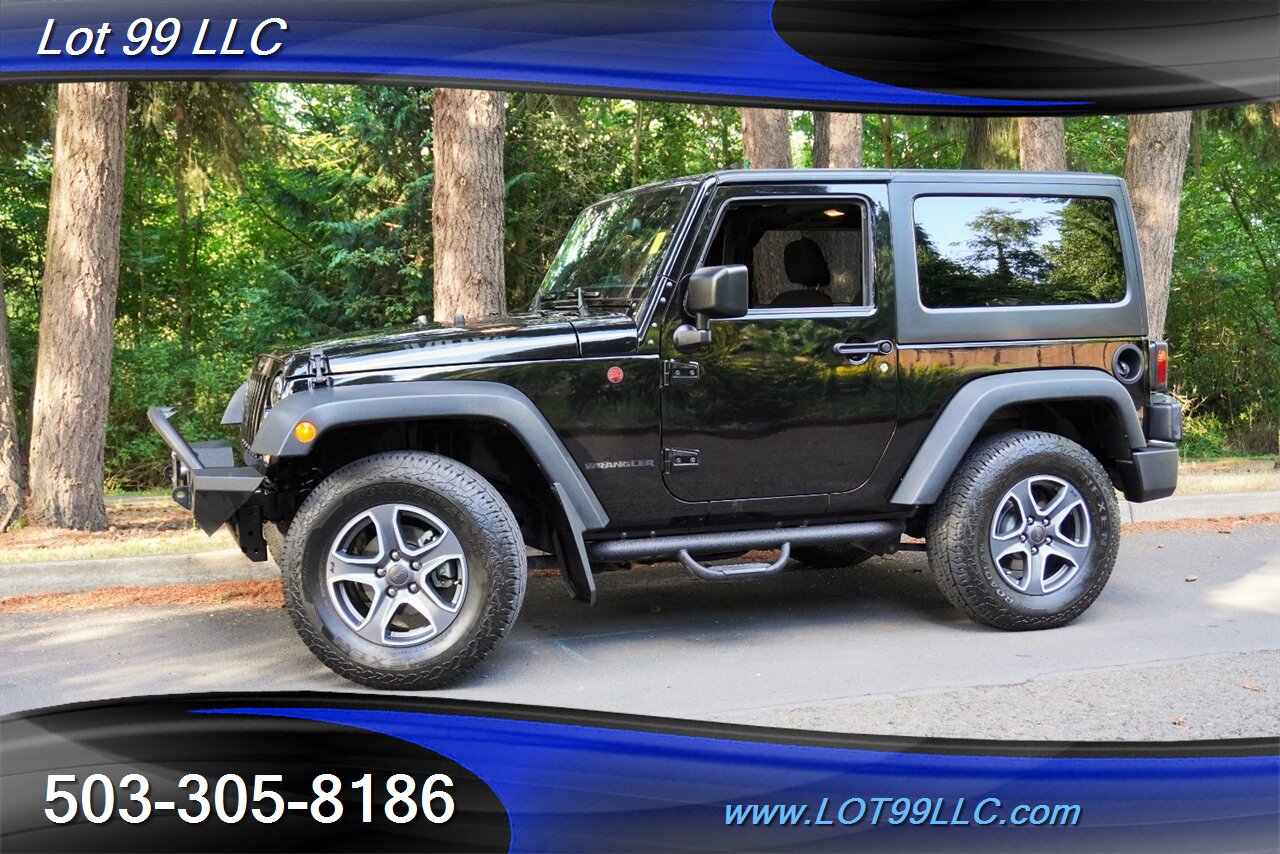 2017 Jeep Wrangler Willys Wheeler 4X4 V6 3.6L Auto HARD TOP Bumper Premium Wheels Newer Tires - Photo 6 - Milwaukie, OR 97267