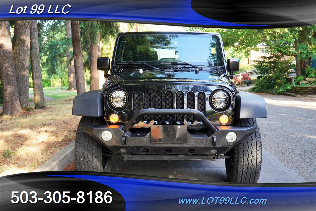 2017 Jeep Wrangler Willys Wheeler 4X4 V6 3.6L Auto HARD TOP Bumper Premium Wheels Newer Tires - Photo 7 - Milwaukie, OR 97267