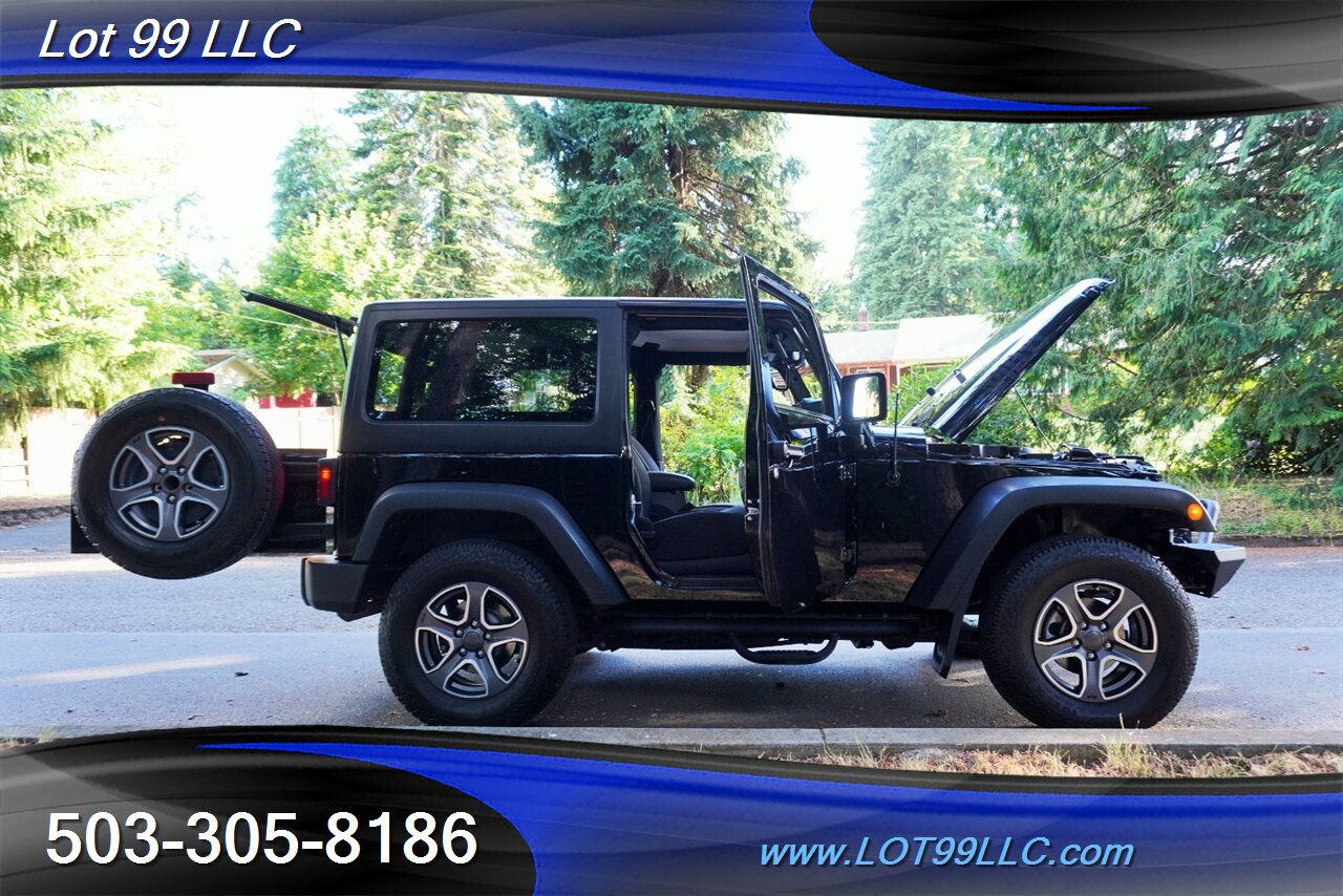 2017 Jeep Wrangler Willys Wheeler 4X4 V6 3.6L Auto HARD TOP Bumper Premium Wheels Newer Tires - Photo 27 - Milwaukie, OR 97267