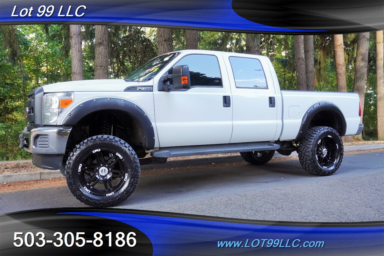 2014 Ford F-250 Super Duty XLT 4X4 V8 6.2L Auto 82K LOW MILES  Black 22 Wheels NEW 37 OFF ROAD TIRES - Photo 5 - Milwaukie, OR 97267