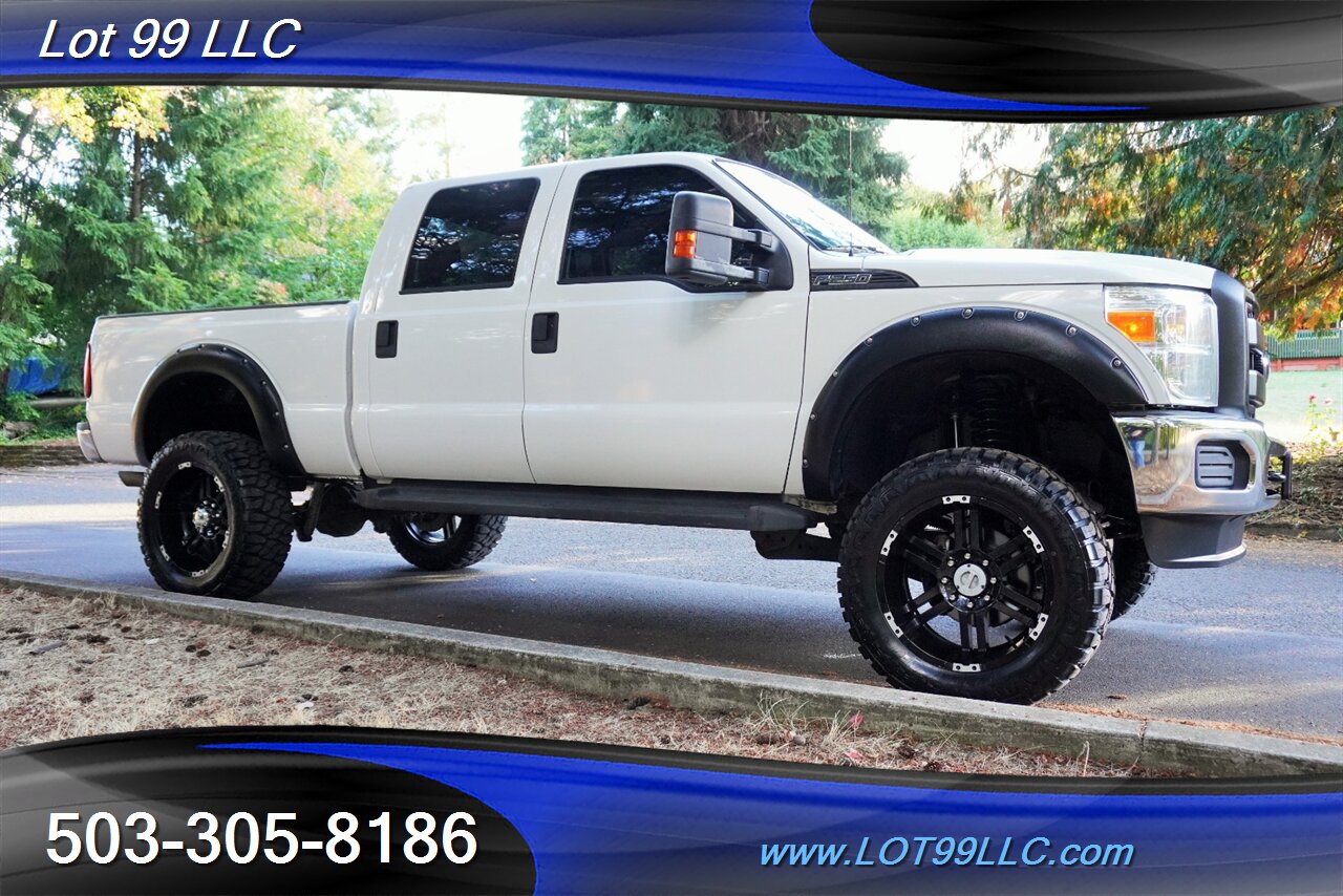 2014 Ford F-250 Super Duty XLT 4X4 V8 6.2L Auto 82K LOW MILES  Black 22 Wheels NEW 37 OFF ROAD TIRES - Photo 7 - Milwaukie, OR 97267