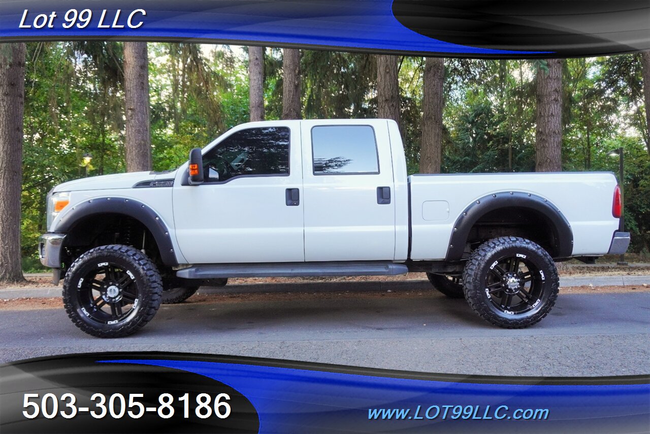 2014 Ford F-250 Super Duty XLT 4X4 V8 6.2L Auto 82K LOW MILES  Black 22 Wheels NEW 37 OFF ROAD TIRES - Photo 1 - Milwaukie, OR 97267
