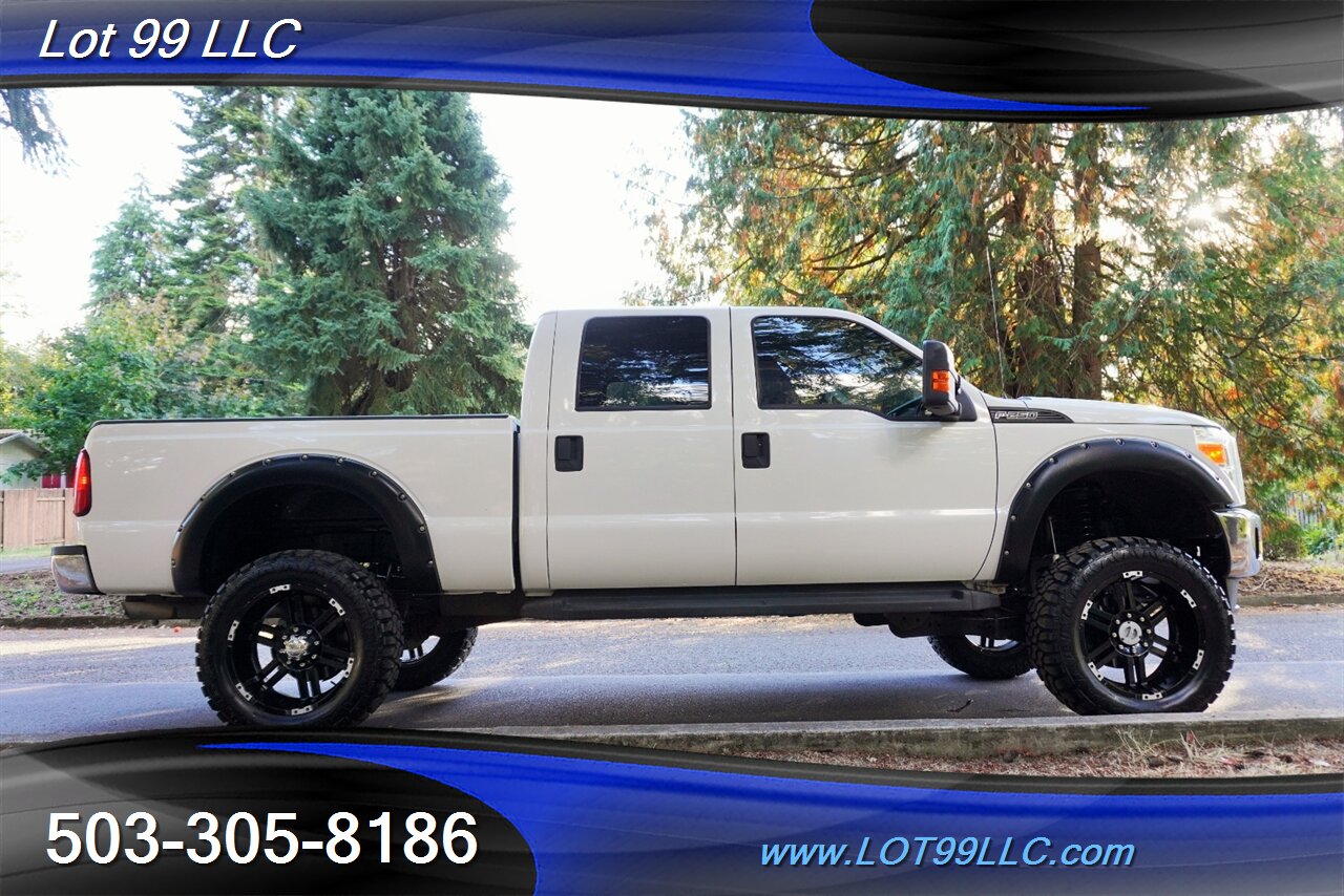 2014 Ford F-250 Super Duty XLT 4X4 V8 6.2L Auto 82K LOW MILES  Black 22 Wheels NEW 37 OFF ROAD TIRES - Photo 8 - Milwaukie, OR 97267