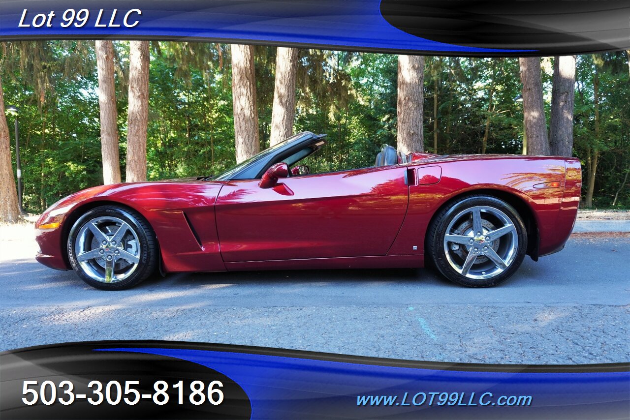 2007 Chevrolet Corvette Convertible ONLY 55K V8 LS2 6 Speed Leather Chrome  Wheels NEWER TIRES Power Convertible Top - Photo 1 - Milwaukie, OR 97267
