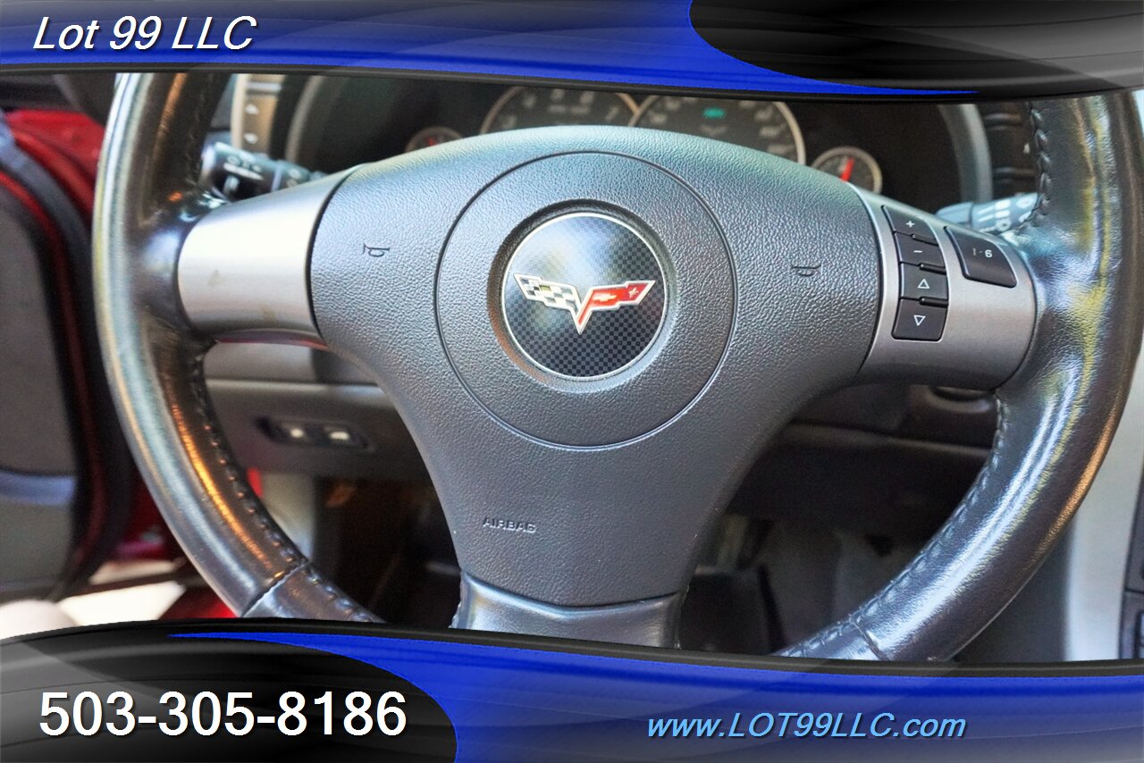 2007 Chevrolet Corvette Convertible ONLY 55K V8 LS2 6 Speed Leather Chrome  Wheels NEWER TIRES Power Convertible Top - Photo 23 - Milwaukie, OR 97267