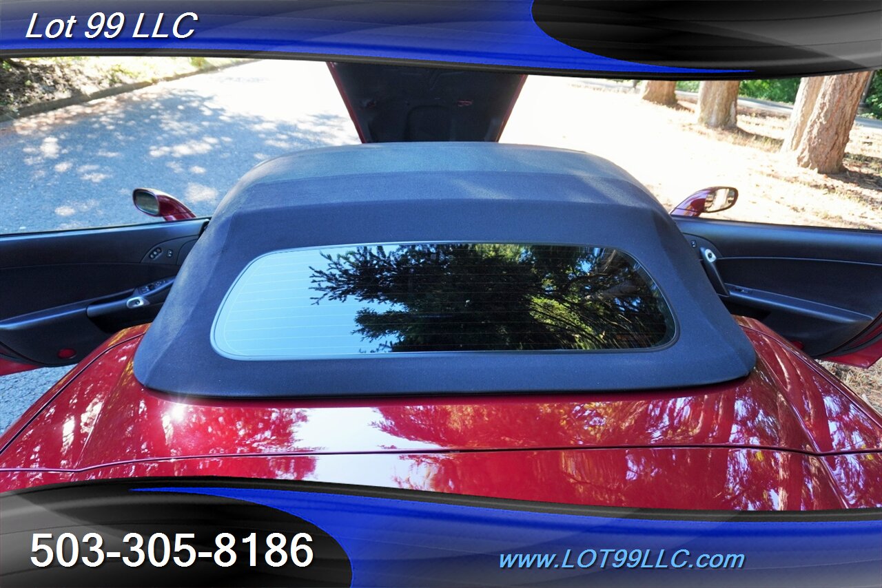 2007 Chevrolet Corvette Convertible ONLY 55K V8 LS2 6 Speed Leather Chrome  Wheels NEWER TIRES Power Convertible Top - Photo 24 - Milwaukie, OR 97267