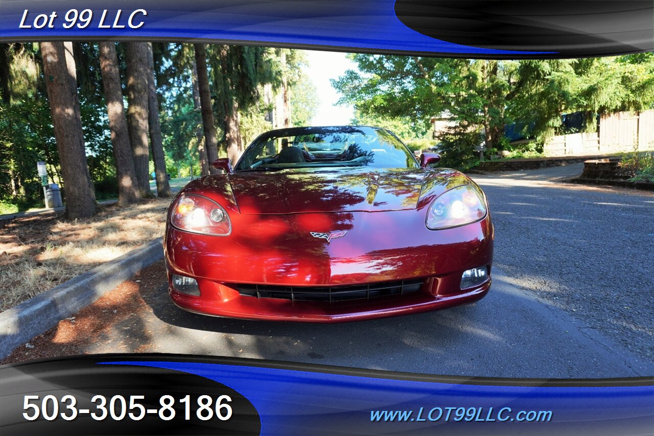 2007 Chevrolet Corvette Convertible ONLY 55K V8 LS2 6 Speed Leather Chrome  Wheels NEWER TIRES Power Convertible Top - Photo 6 - Milwaukie, OR 97267