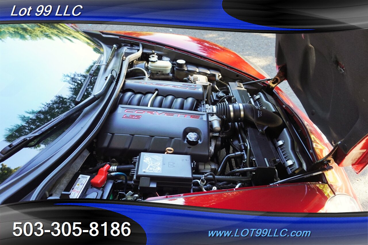 2007 Chevrolet Corvette Convertible ONLY 55K V8 LS2 6 Speed Leather Chrome  Wheels NEWER TIRES Power Convertible Top - Photo 16 - Milwaukie, OR 97267