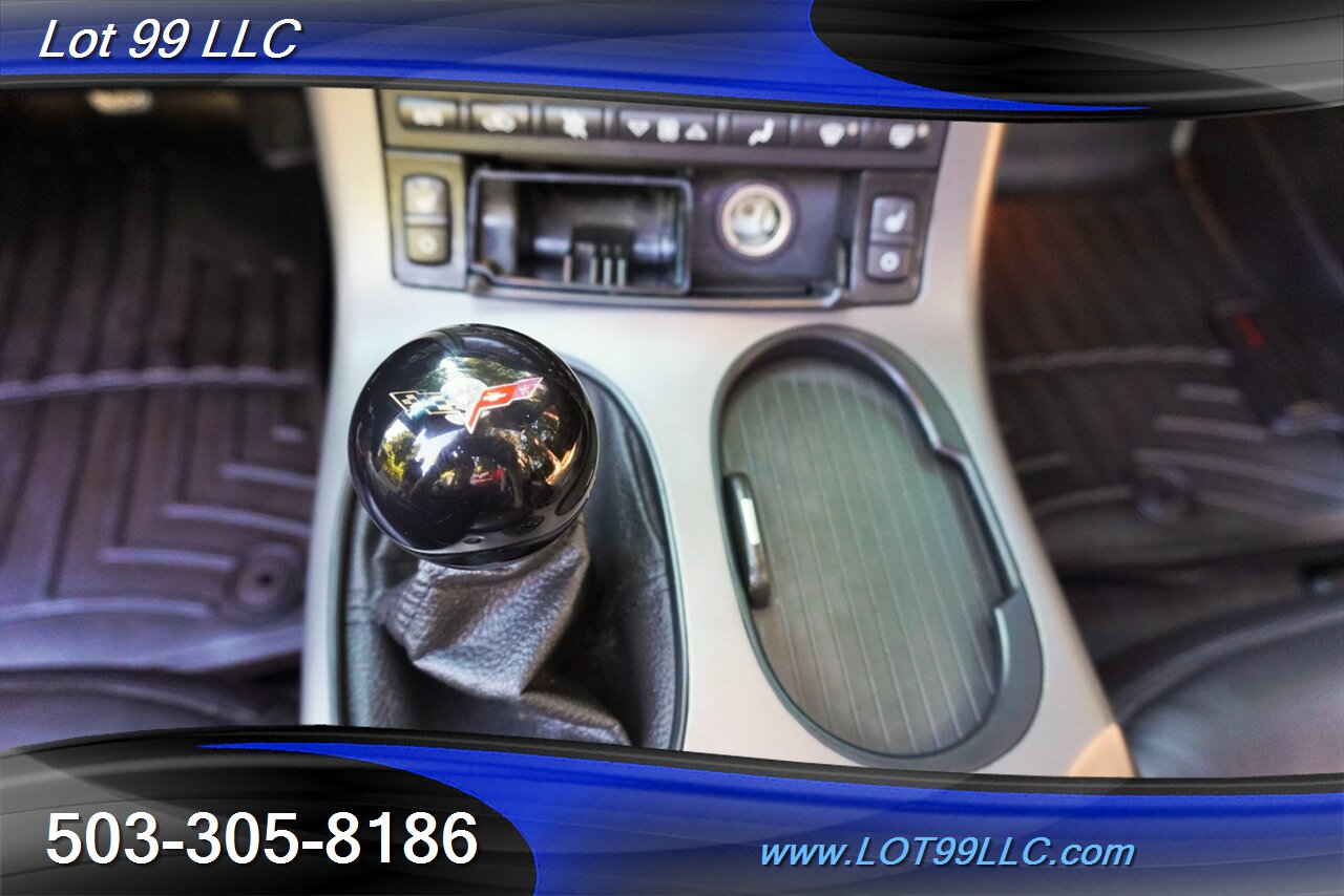 2007 Chevrolet Corvette Convertible ONLY 55K V8 LS2 6 Speed Leather Chrome  Wheels NEWER TIRES Power Convertible Top - Photo 21 - Milwaukie, OR 97267
