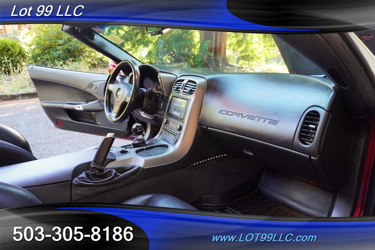 2007 Chevrolet Corvette Convertible ONLY 55K V8 LS2 6 Speed Leather Chrome  Wheels NEWER TIRES Power Convertible Top - Photo 14 - Milwaukie, OR 97267