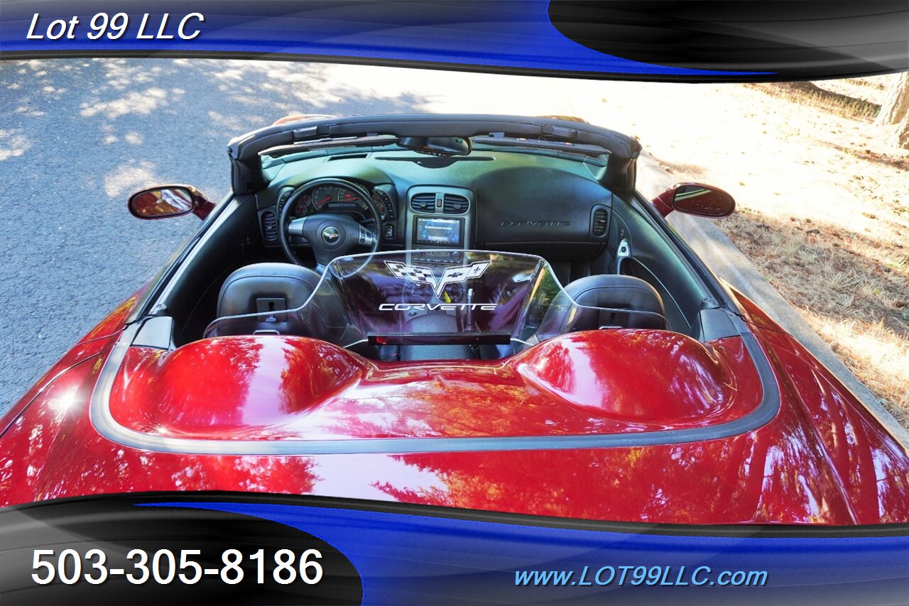 2007 Chevrolet Corvette Convertible ONLY 55K V8 LS2 6 Speed Leather Chrome  Wheels NEWER TIRES Power Convertible Top - Photo 12 - Milwaukie, OR 97267
