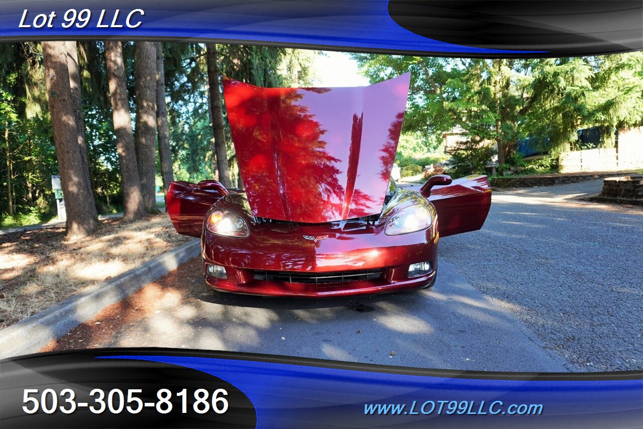 2007 Chevrolet Corvette Convertible ONLY 55K V8 LS2 6 Speed Leather Chrome  Wheels NEWER TIRES Power Convertible Top - Photo 30 - Milwaukie, OR 97267