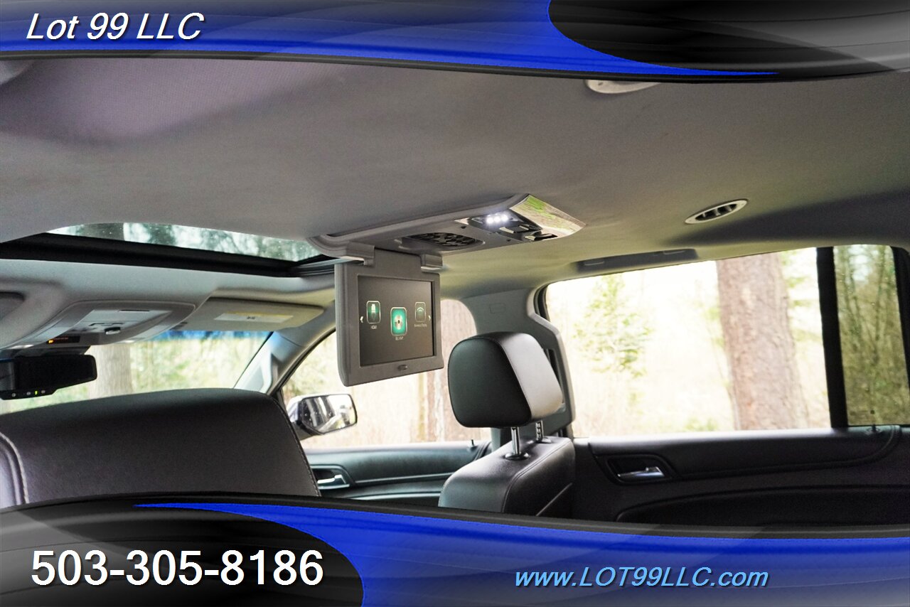 2017 Chevrolet Suburban Premier LTZ 82K V8 5.3L Heated AC Leather Moon  Roof GPS 3 ROW SEATING Dual DVD 2 OWNERS - Photo 15 - Milwaukie, OR 97267