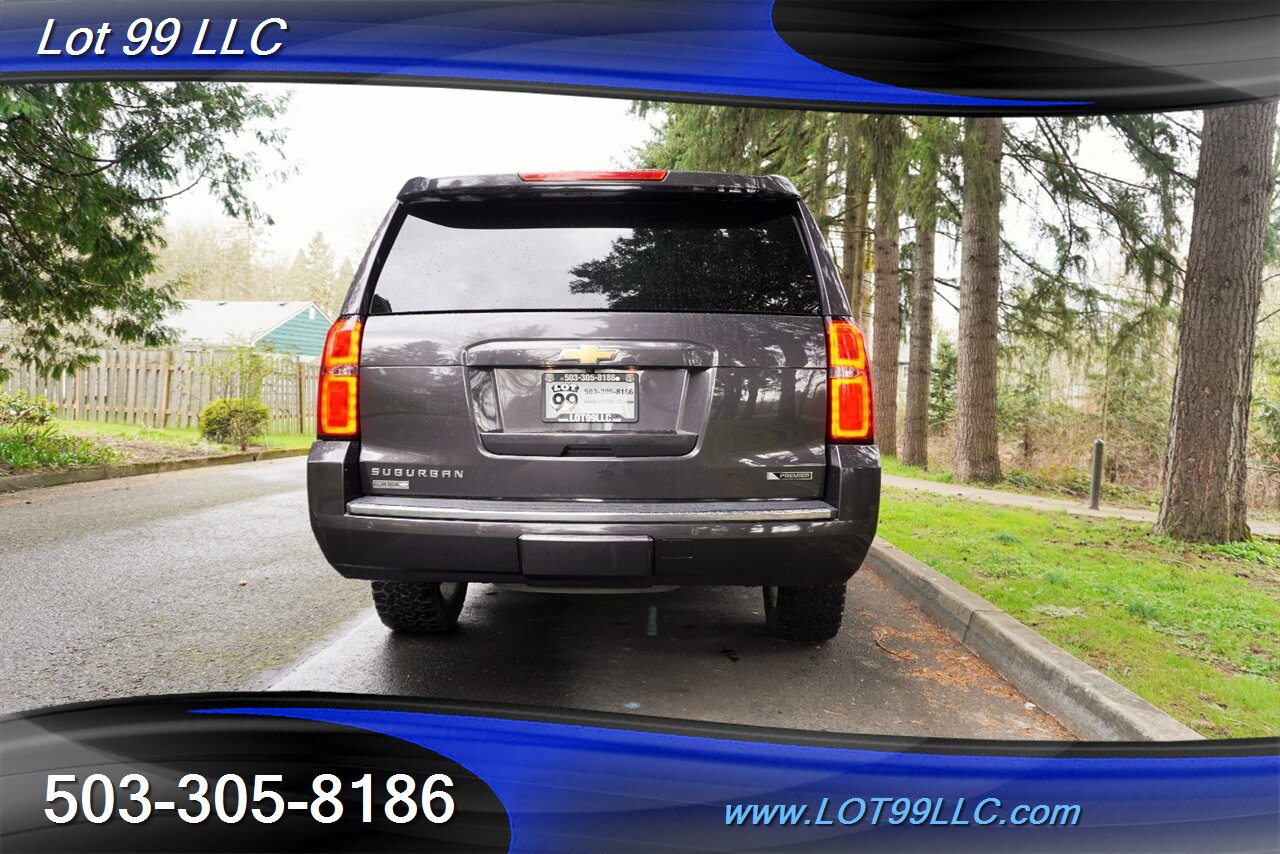 2017 Chevrolet Suburban Premier LTZ 82K V8 5.3L Heated AC Leather Moon  Roof GPS 3 ROW SEATING Dual DVD 2 OWNERS - Photo 10 - Milwaukie, OR 97267
