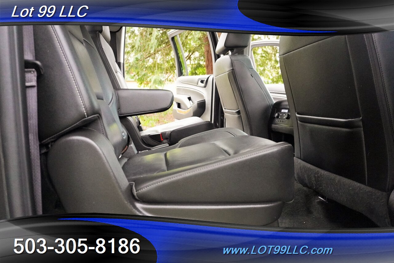 2017 Chevrolet Suburban Premier LTZ 82K V8 5.3L Heated AC Leather Moon  Roof GPS 3 ROW SEATING Dual DVD 2 OWNERS - Photo 19 - Milwaukie, OR 97267