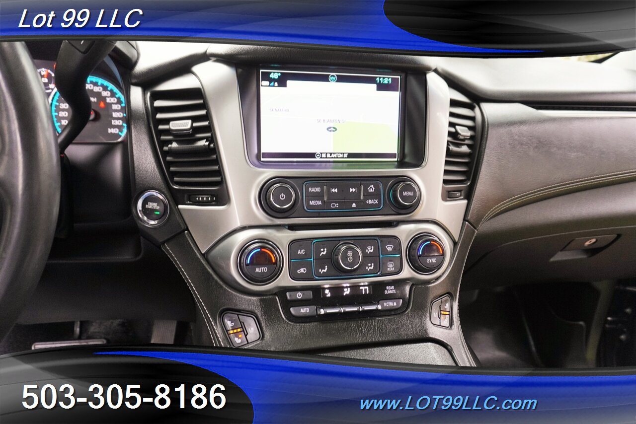 2017 Chevrolet Suburban Premier LTZ 82K V8 5.3L Heated AC Leather Moon  Roof GPS 3 ROW SEATING Dual DVD 2 OWNERS - Photo 26 - Milwaukie, OR 97267