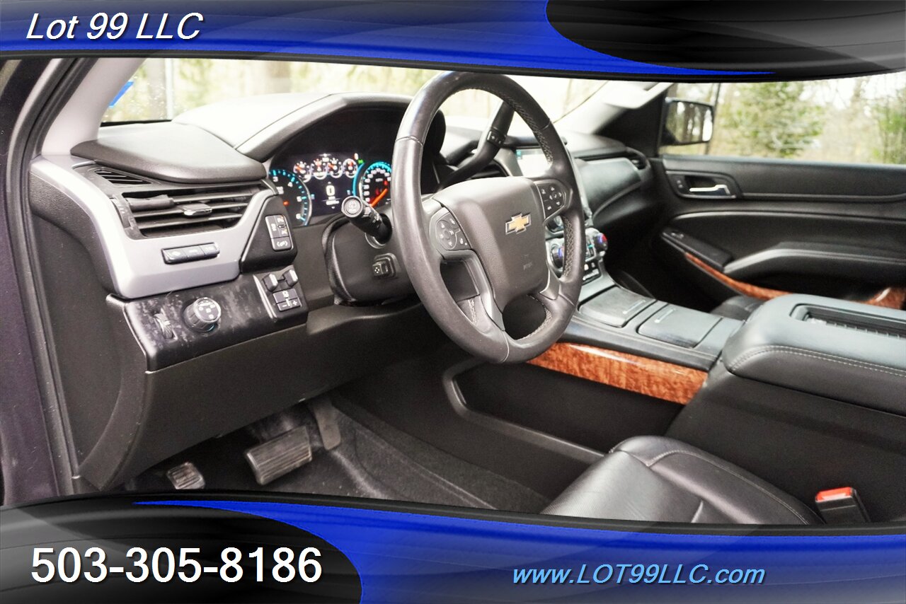 2017 Chevrolet Suburban Premier LTZ 82K V8 5.3L Heated AC Leather Moon  Roof GPS 3 ROW SEATING Dual DVD 2 OWNERS - Photo 12 - Milwaukie, OR 97267